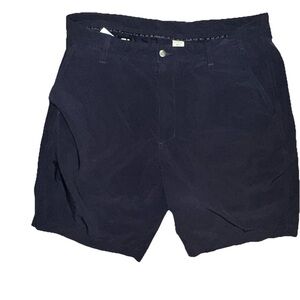 FJ Golf Shorts Mens Size 36 Navy Blue Lightweight Quick Dry Footjoy